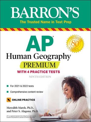 cover image of AP Human Geography Premium
